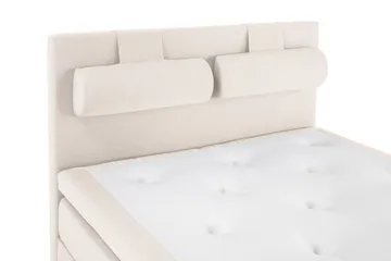 Lucky Komplett Sängpaket 140x200 Latex Slät Sänggavel  Na - Nackkudde Stor Beige - Products - Möbler - Säng - Kontinentalsäng