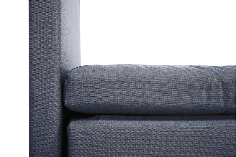 Lucky Komplett Sängpaket 160x200 Latex Slät Sänggavel - Nackkudde Liten Mörkblå - Products - Möbler - Säng - Kontinentalsäng
