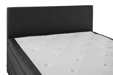 Lucky Komplett Sängpaket 160x200 Latex Slät - Svart/Grå - Products - Möbler - Säng - Kontinentalsäng