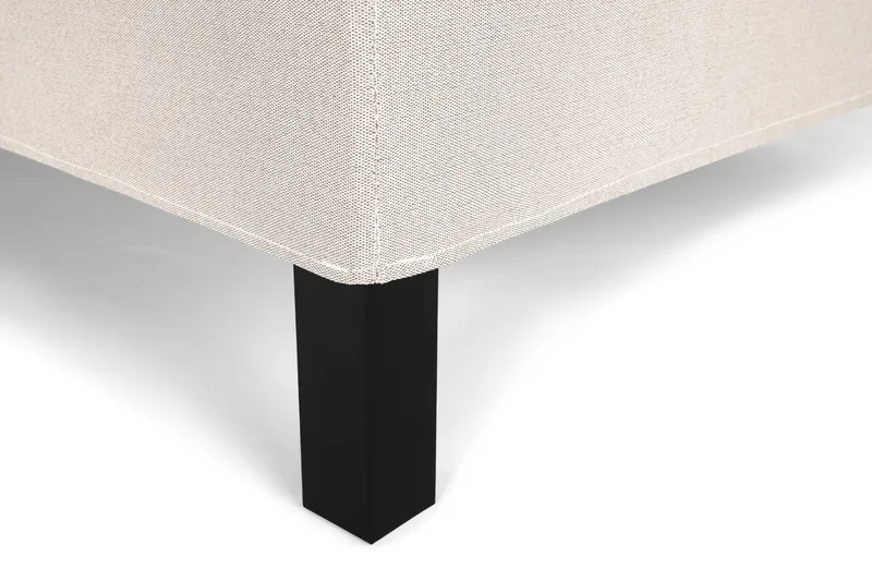 Lucky Komplett Sängpaket 160x200 Skum Diamant Sänggavel - Beige - Products - Möbler - Säng - Kontinentalsäng