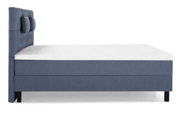 Lucky Komplett Sängpaket 160x200 Skum Diamant Sänggavel - Nackkudde Liten Mörkblå - Products - Möbler - Säng - Kontinentalsäng