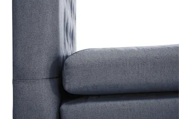 Lucky Komplett Sängpaket 180x200 Memory Diamant Sänggavel - Nackkudde Liten Mörkblå - Products - Möbler - Säng - Kontinentalsäng
