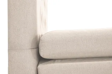 Lucky Komplett Sängpaket 180x200 Polyeter Diamant Sänggavel - Nackkudde Stor Beige - Products - Möbler - Säng - Kontinentalsäng