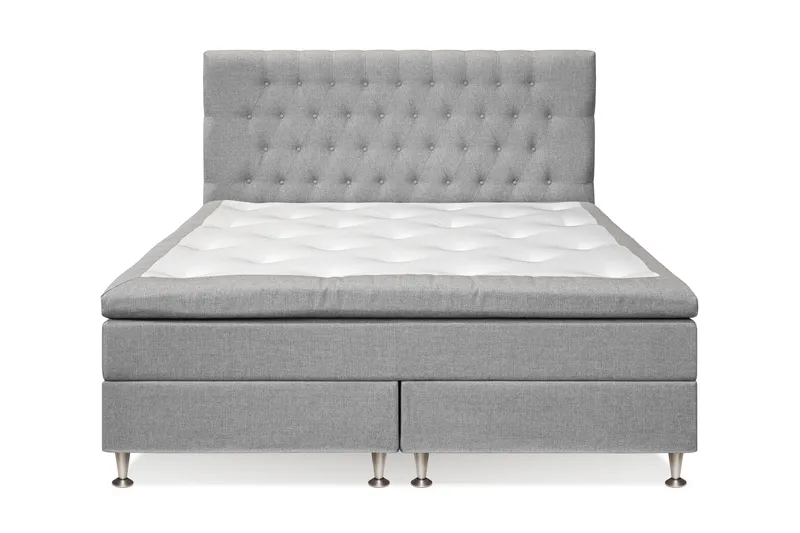 Meja Sängpaket 180x200, Ljusgrå