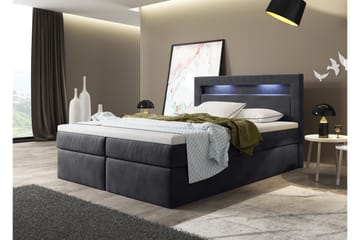 Oscar Sängpaket 180x200cm LED-belysning - Products - Möbler - Säng - Kontinentalsäng