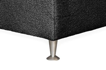 Oslo Lyx Kontinentalsäng 120 knappar loop 20 - Svart - Products - Möbler - Säng - Kontinentalsäng