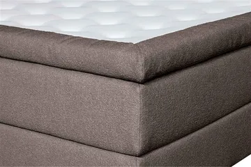 Oslo Lyx Kontinentalsäng 120 knappar loop 8 - Ljusbrun - Products - Möbler - Säng - Kontinentalsäng