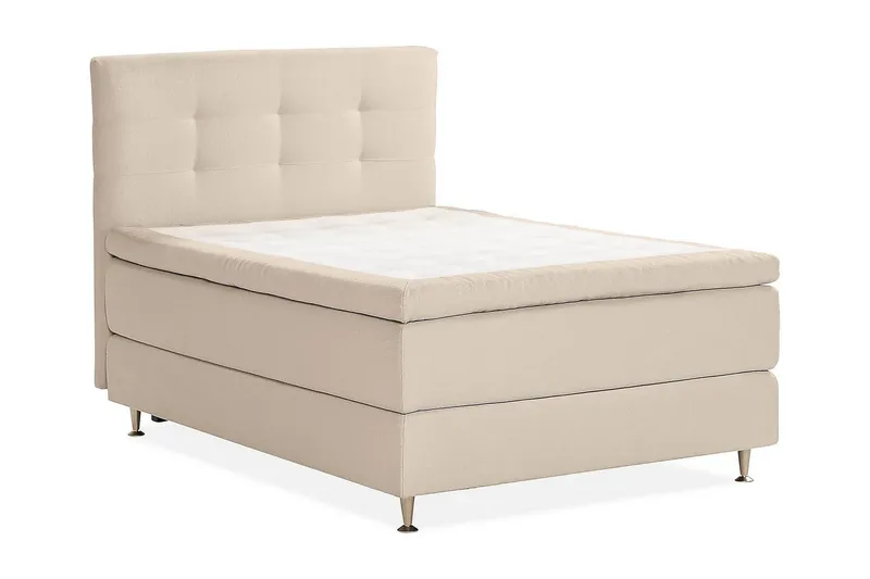 Oslo Lyx Kontinentalsäng 120x200 cm - Beige - Products - Möbler - Säng - Kontinentalsäng