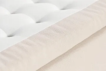 Oslo Lyx Kontinentalsäng Boucle 140x200 - Ljusbeige - Products - Möbler - Säng - Kontinentalsäng