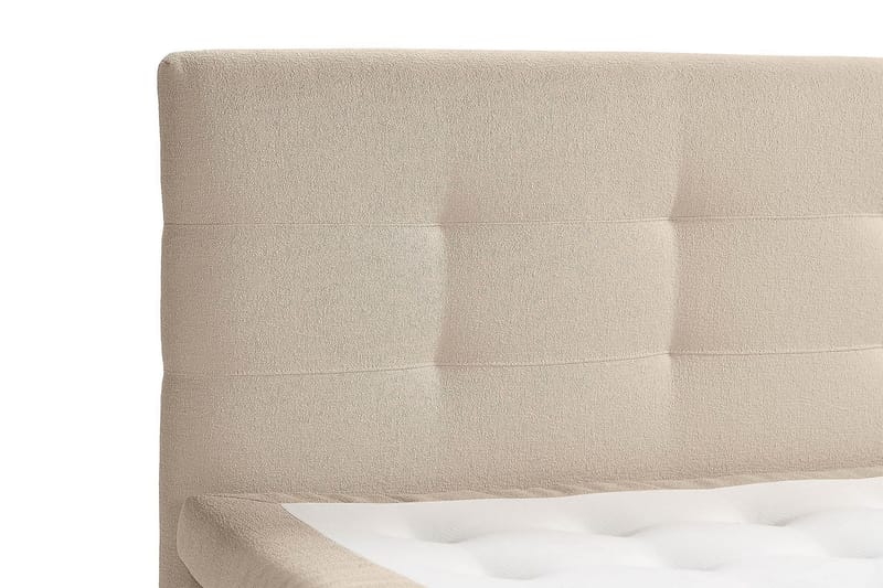 Oslo Lyx Kontinentalsäng Boucle 180x200 - Beige - Products - Möbler - Säng - Kontinentalsäng