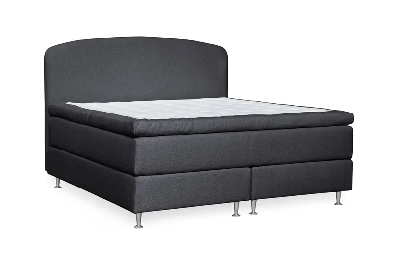 Oslo Lyx Sängpaket 160 curved loop 20 - Svart - Products - Möbler - Säng - Kontinentalsäng
