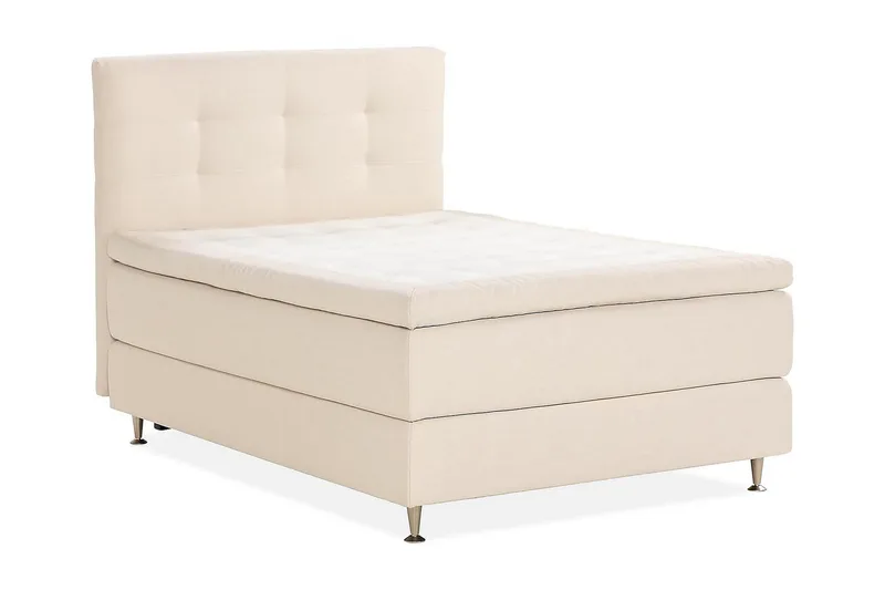 Oslo Lyx Sängpaket Kontinentalsäng 120x200 cm - Ljusbeige - Products - Möbler - Säng - Kontinentalsäng