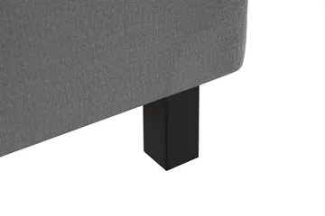 Princess Kontinentalsäng 120x200cm - Mörkgrå/Sammet - Products - Möbler - Säng - Enkelsäng