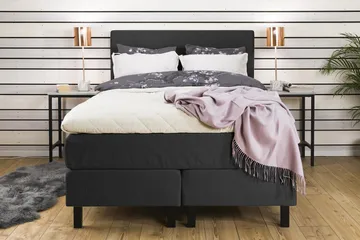 Princess Kontinentalsäng 140x200cm - Grå - Products - Möbler - Säng - Kontinentalsäng