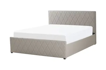 Rochefort Förvaringssäng 140x200 cm - Konstläder/Grå - Products - Möbler - Säng - Säng med förvaring