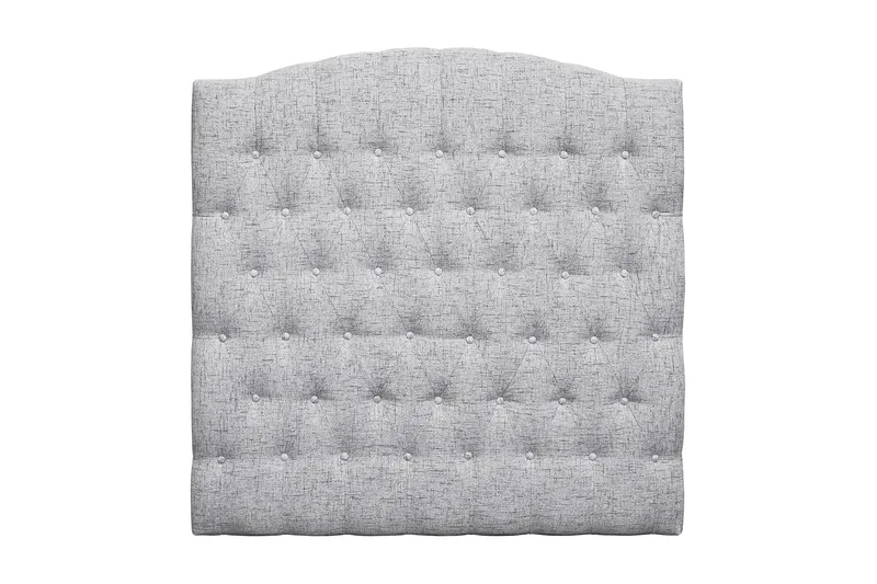 Belda Sänggavel 120 cm Svängd, Ljusgrå