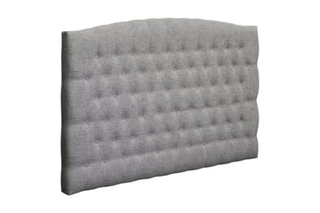 Belda Sänggavel 180 cm Svängd - Grå - Products - Möbler - Säng - Sängtillbehör & sänggavel - Sänggavel