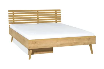 Nature Sänglåda Natur/Vit - VOX - Products - Möbler - Säng - Sängtillbehör & sänggavel - Sängförvaring