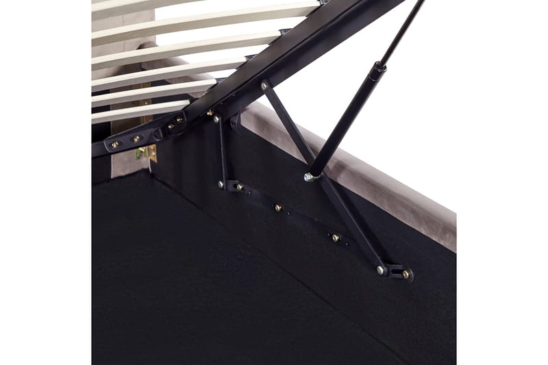 Saleux Sängram 140x200 cm - Taupe - Products - Möbler - Säng - Säng med förvaring