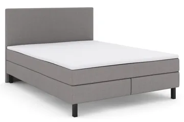 Select No 2 Kontinentalsäng 160x200 - Ljusgrå - Products - Möbler - Säng - Kontinentalsäng