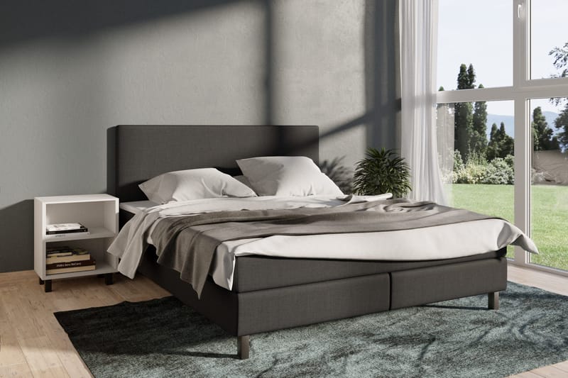 Select No 2 Kontinentalsäng 210x210 - Mörkgrå - Products - Möbler - Säng - Kontinentalsäng