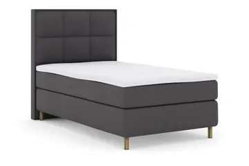 Select No 3 Komplett Sängpaket 120x200 Medium - Mörkgrå/Koppar - Products - Möbler - Säng - Enkelsäng