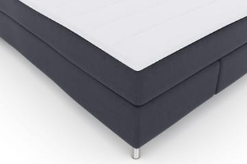 Select No 3 Komplett Sängpaket 140x200 Fast - Blå/Metall - Products - Möbler - Säng - Kontinentalsäng