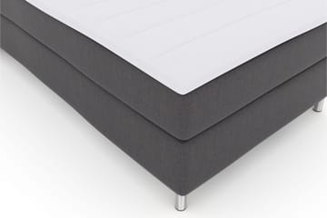 Select No 3 Kontinentalsäng 120x200 Fast - Mörkgrå/Metall - Products - Möbler - Säng - Enkelsäng