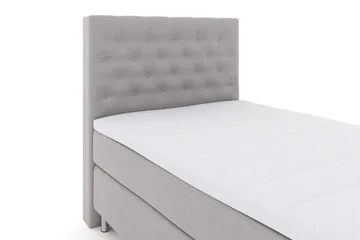 Select No 3 Kontinentalsäng 120x200 Medium - Ljusgrå/Metall - Products - Möbler - Säng - Enkelsäng