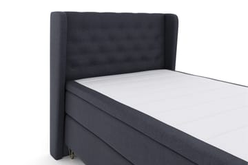 Select No 4 Komplett Sängpaket 120x200 Medium - Blå/Metall V-form - Products - Möbler - Säng - Enkelsäng