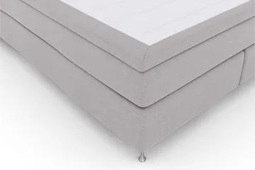 Select No 4 Komplett Sängpaket 160x200 Fast - Ljusgrå/Silver - Products - Möbler - Säng - Kontinentalsäng