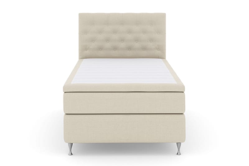 Select No 4 Kontinentalsäng 120x200 Medium - Beige/Silver - Products - Möbler - Säng - Enkelsäng