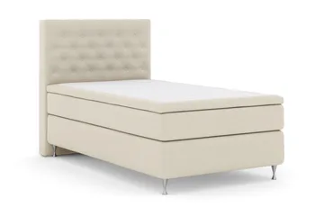 Select No 4 Kontinentalsäng 120x200 Medium - Beige/Silver - Products - Möbler - Säng - Enkelsäng