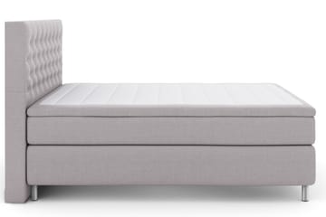 Select No 4 Kontinentalsäng 210x210 Fast - Ljusgrå/Metall - Products - Möbler - Säng - Kontinentalsäng
