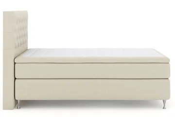 Select No 5 Komplett Sängpaket 120x200 Fast Latex - Beige/Silver - Products - Möbler - Säng - Enkelsäng