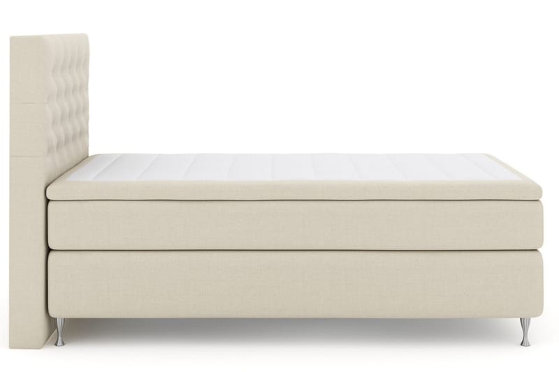 Select No 5 Komplett Sängpaket 120x200 Fast Latex - Beige/Silver - Products - Möbler - Säng - Enkelsäng
