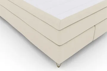 Select No 5 Komplett Sängpaket 140x200 Medium Watergel - Beige/Metall V-form - Products - Möbler - Säng - Kontinentalsäng