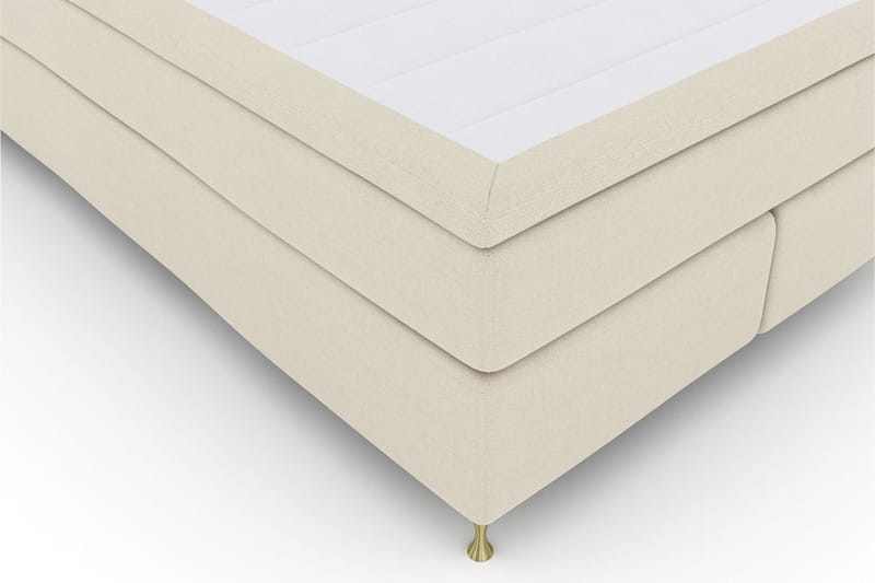 Select No 5 Komplett Sängpaket 160x200 Medium Latex - Beige/Guld - Products - Möbler - Säng - Kontinentalsäng