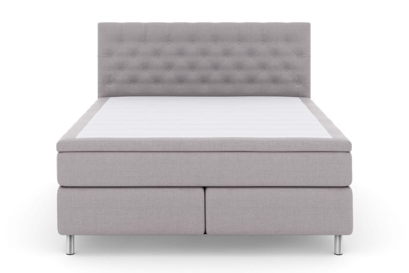 Select No 5 Komplett Sängpaket 180x200 Medium Watergel - Ljusgrå/Metall - Products - Möbler - Säng - Kontinentalsäng