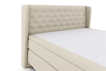 Select No 5 Komplett Sängpaket 210x210 Fast Latex - Beige/Guld - Products - Möbler - Säng - Kontinentalsäng