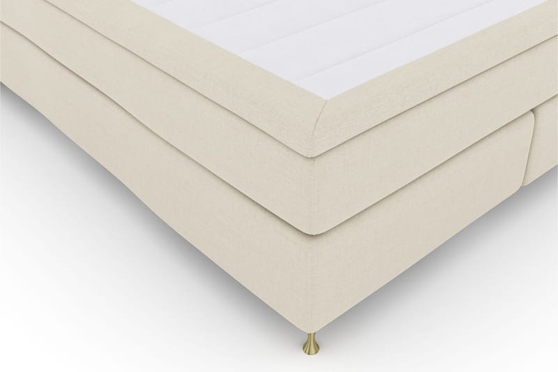 Select No 5 Komplett Sängpaket 210x210 Fast Latex - Beige/Guld - Products - Möbler - Säng - Kontinentalsäng