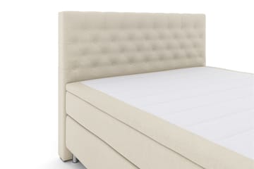 Select No 5 Komplett Sängpaket 210x210 Fast/Medium Latex - Beige/Metall - Products - Möbler - Säng - Kontinentalsäng