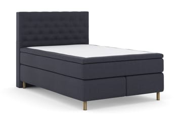 Select No 5 Kontinentalsäng 140x200 Medium Watergel - Blå/Metall - Products - Möbler - Säng - Kontinentalsäng