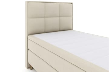 Select No 6 Komplett Sängpaket 120x200 Medium Latex/Memory - Beige/Koppar - Products - Möbler - Säng - Enkelsäng