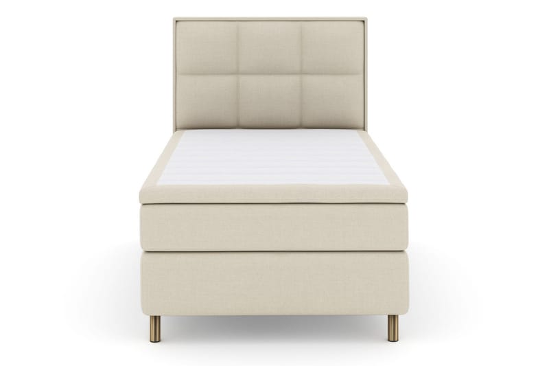 Select No 6 Komplett Sängpaket 120x200 Medium Latex/Memory - Beige/Koppar - Products - Möbler - Säng - Enkelsäng