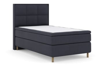 Select No 6 Komplett Sängpaket 120x200 Medium Latex/Memory - Blå/Koppar - Products - Möbler - Säng - Enkelsäng