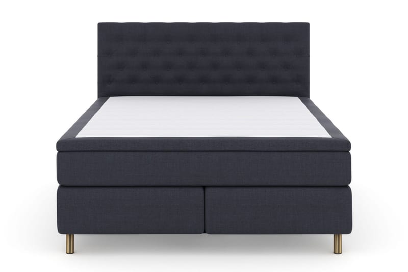 Select No 6 Kontinentalsäng 210x210 Fast Watergel, Blå/Koppar