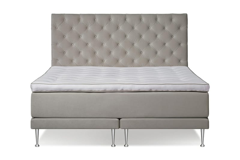 VICTORIA Kontinentalsäng 180, Beige