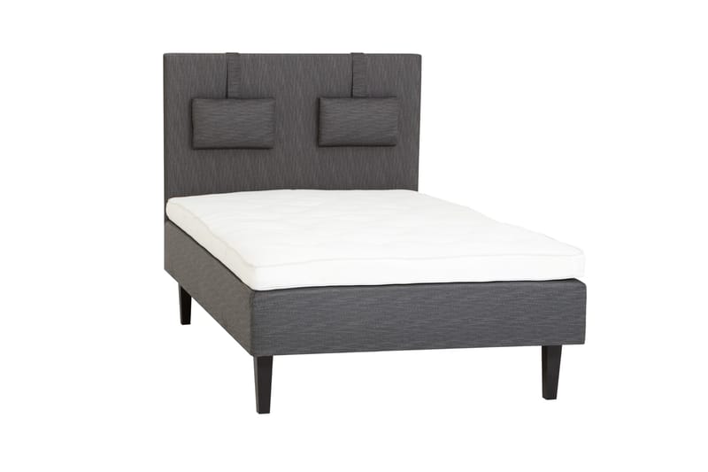 Viken Bas Ramsäng 120x200 - Ancona Grå - Products - Möbler - Säng - Enkelsäng