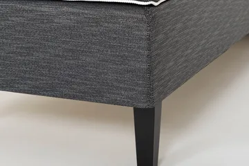 Viken Bas Ramsäng 120x200 - Ancona Grå - Products - Möbler - Säng - Enkelsäng